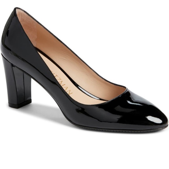 Stuart Weitzman Shoes - NWOT Stuart Weitzman Savvy 75 Black Patent Pumps Size 8.5